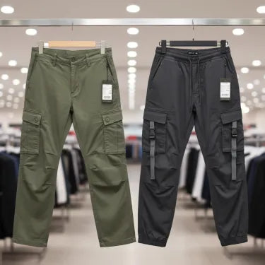 Elite Cargo Edit 100% Cotton Relaxed Cargo Pants Combo