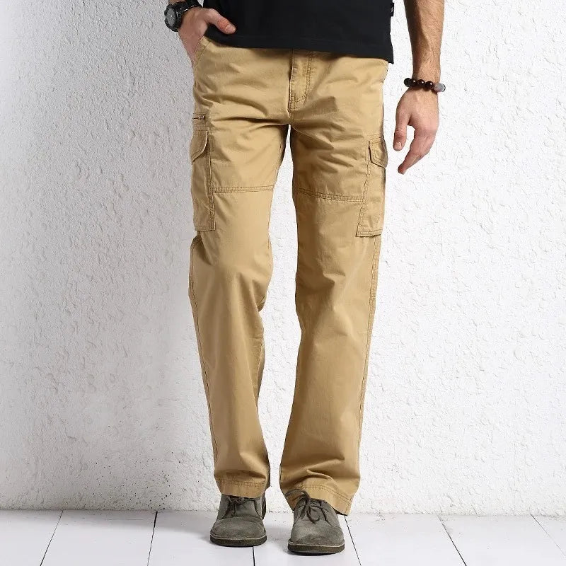 Urban Explorer Combo  Men Cargo Pants 2 Pack (Olive Green & Khaki)